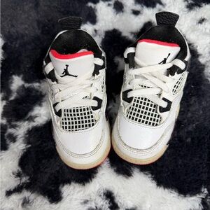 Jordans  White and Black Sneakers